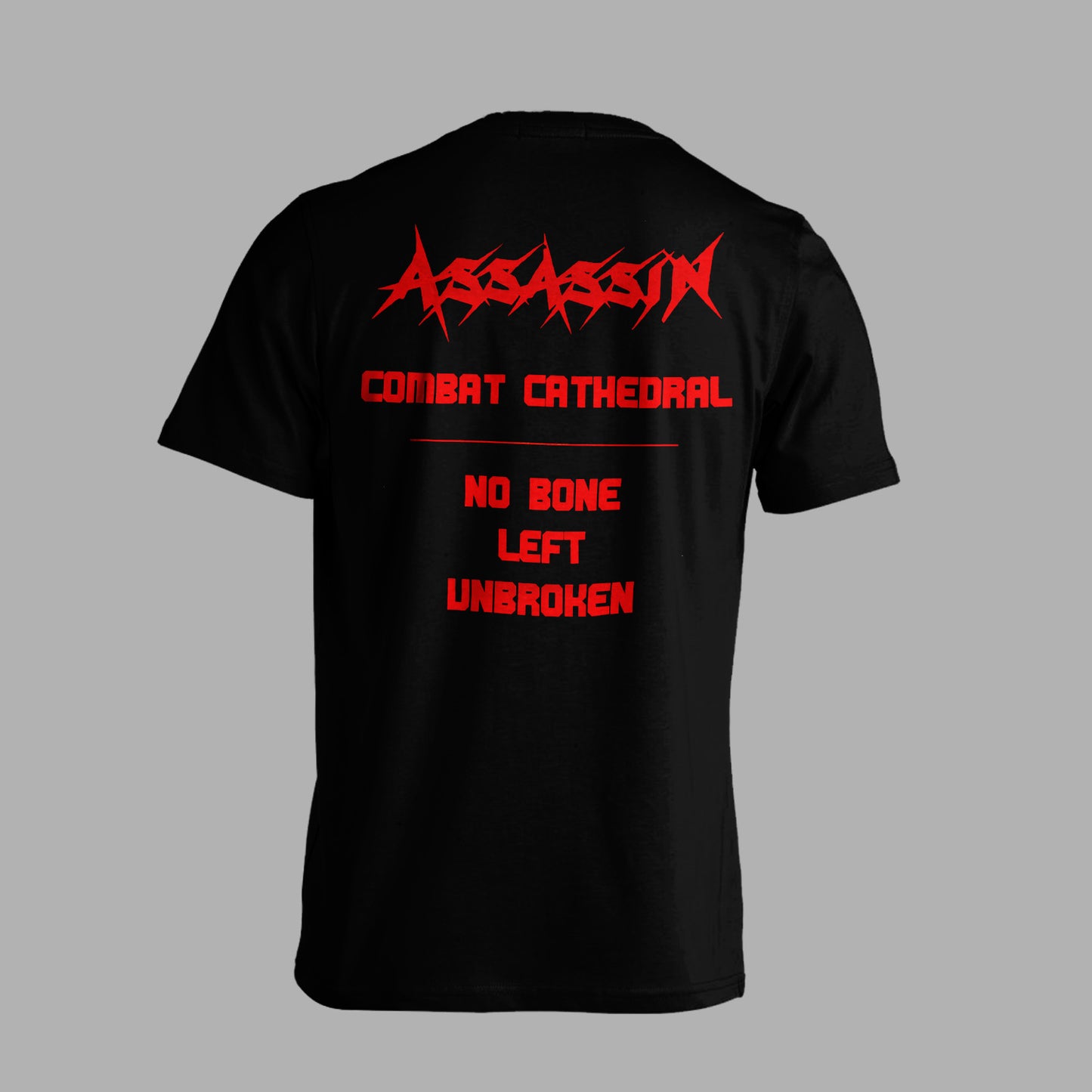 T-Shirt "Combat Cathedral" alternate version