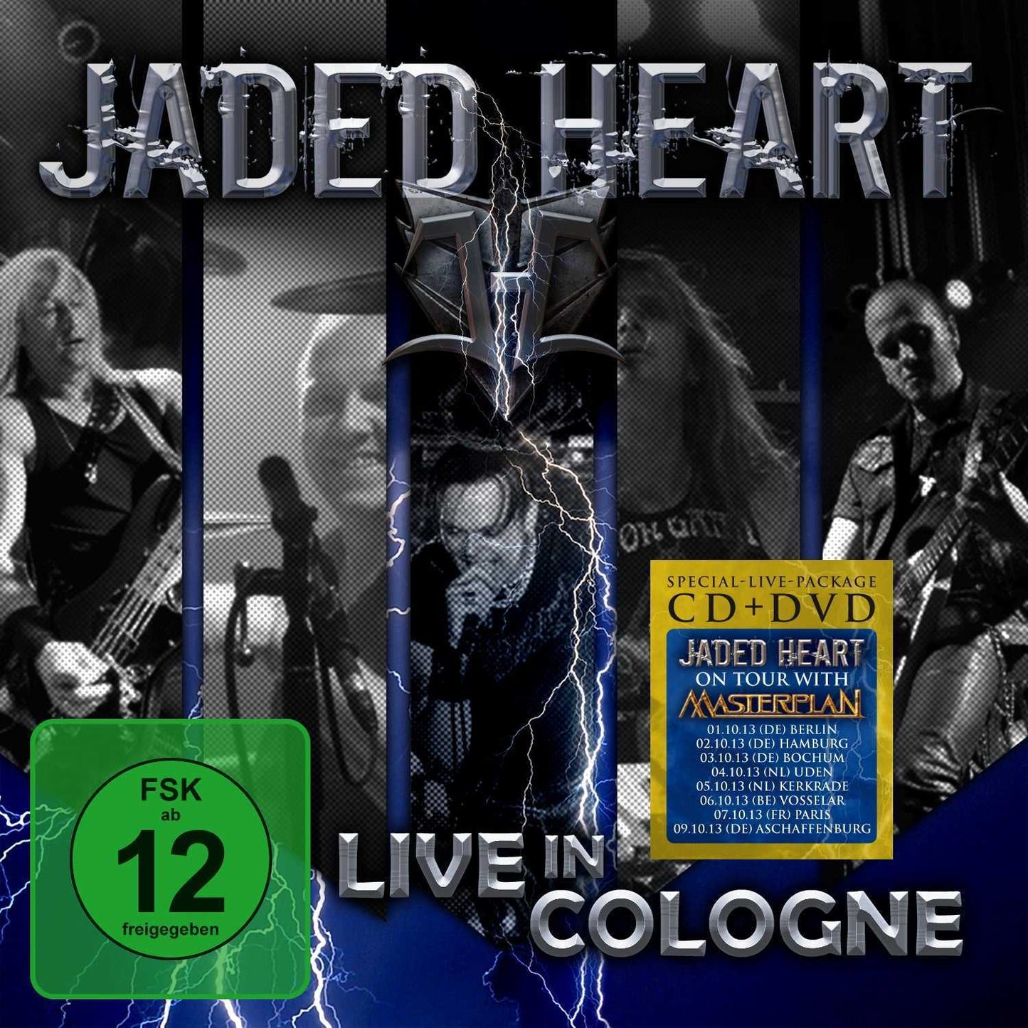 Jaded Heart CD/DVD "Live in Cologne" Cover