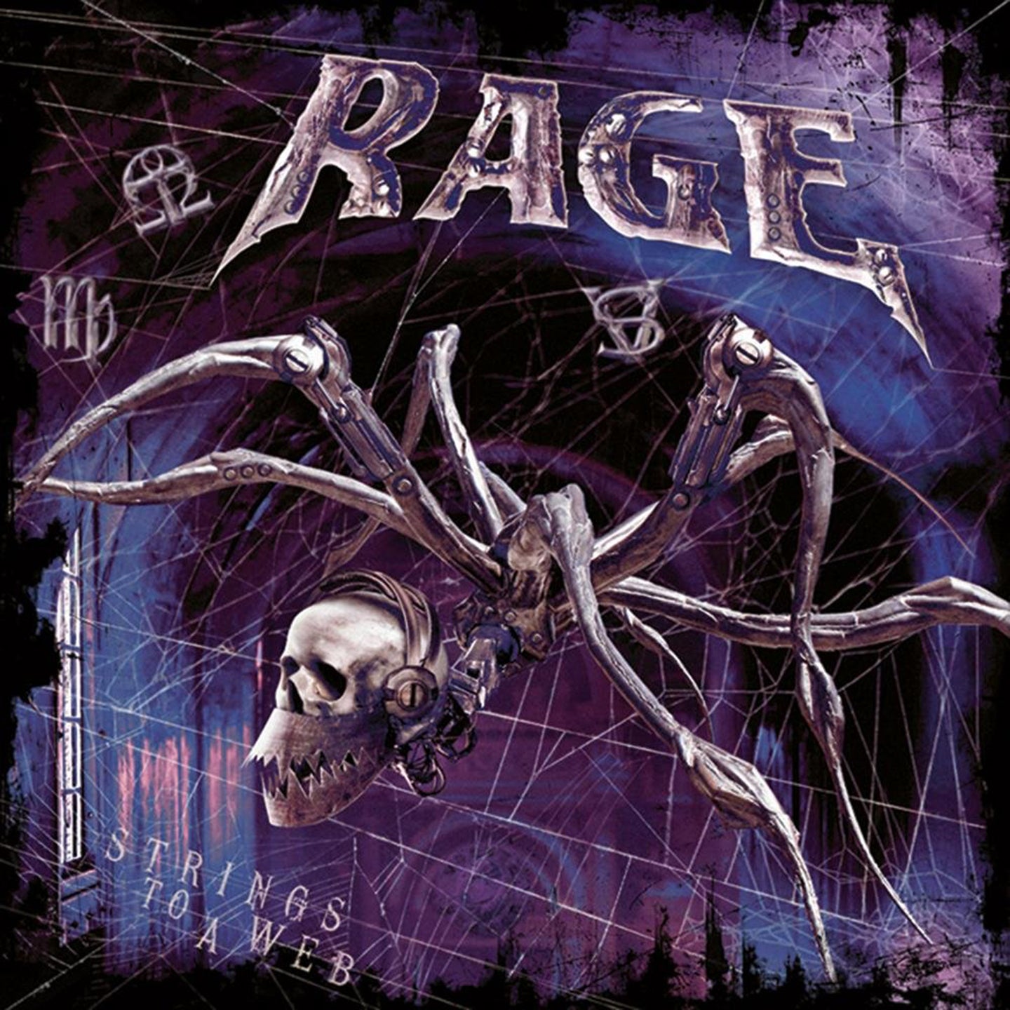 Rage CD "Strings To A Web" LTD. CD + DVD
