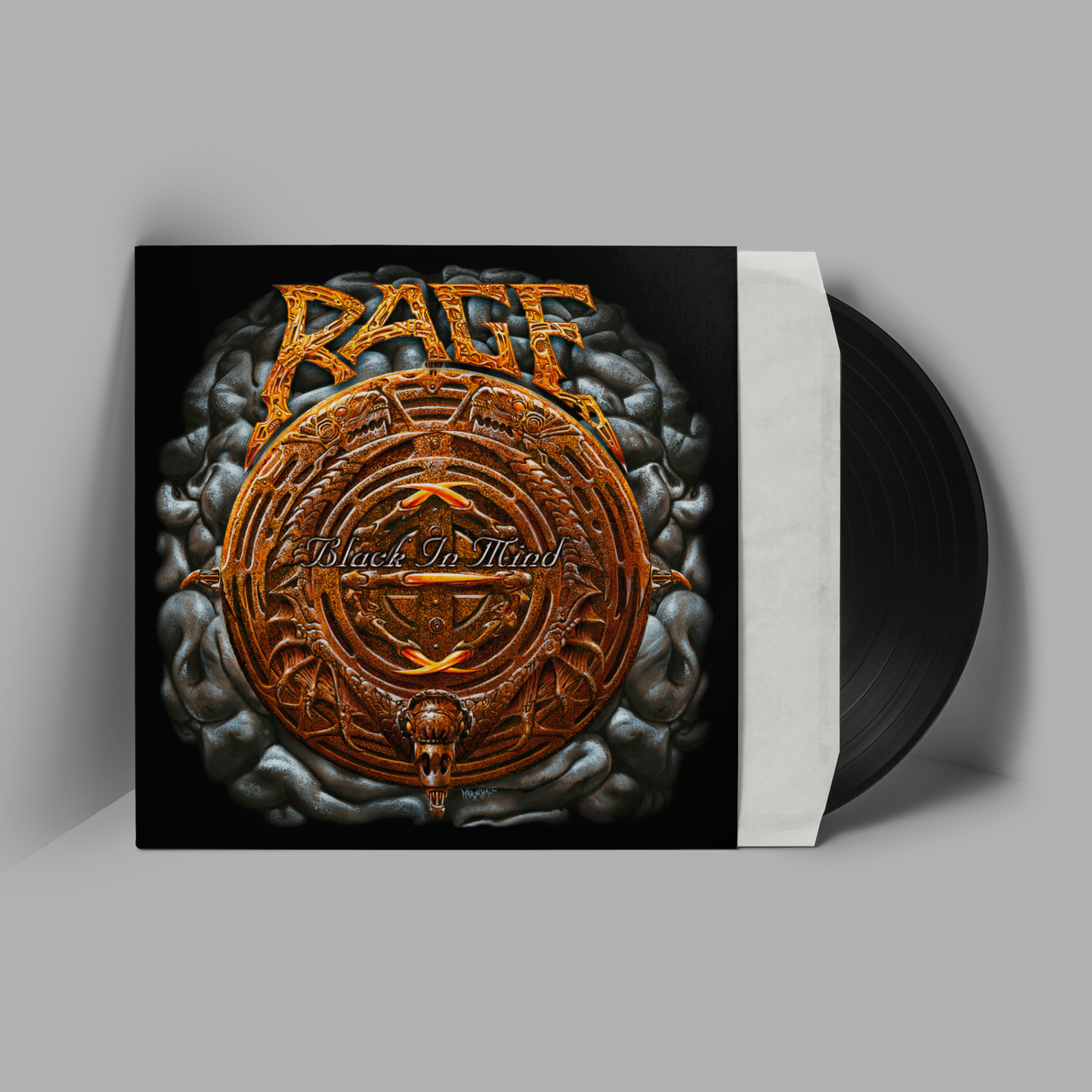 Rage LP "Black In Mind" Gatefold Double Vinyl