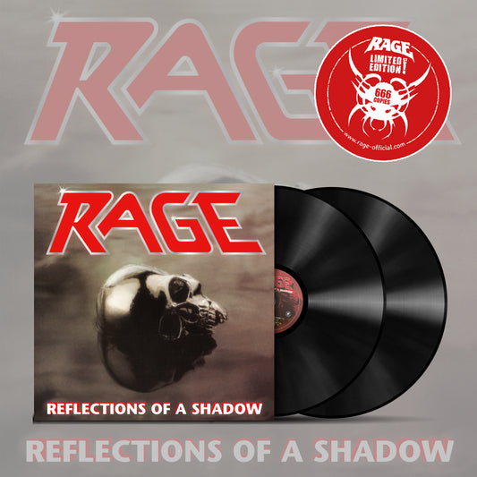 Rage LP "Reflections Of A Shadow" Gatefold Double Vinyl