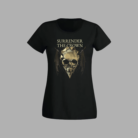 Surrender The Crown T-Shirt "Diamond Skull" Girlie