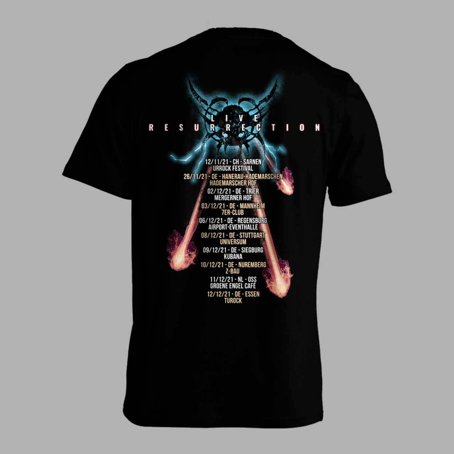 T-Shirt "Resurrection Day Tour 2021"