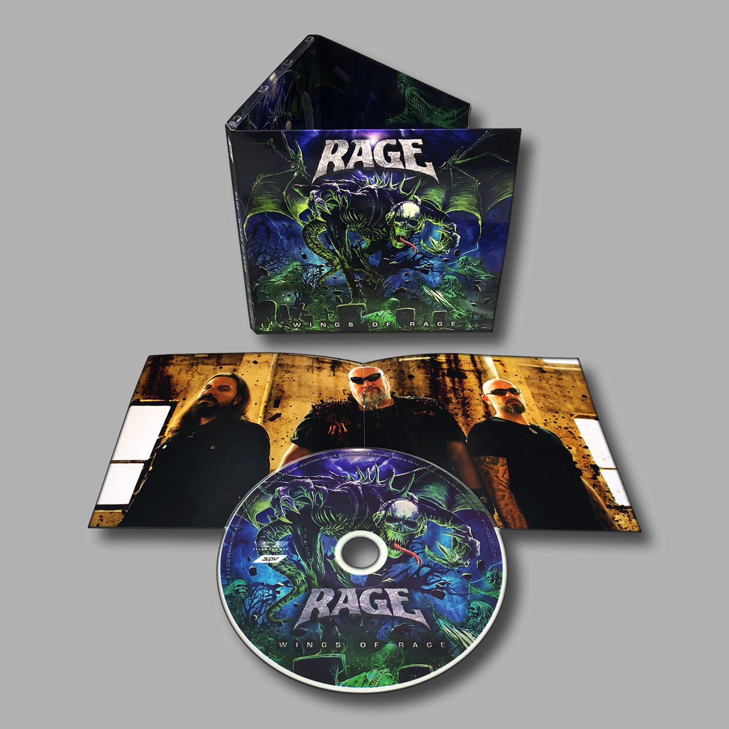 CD "Wings Of Rage" Digipack