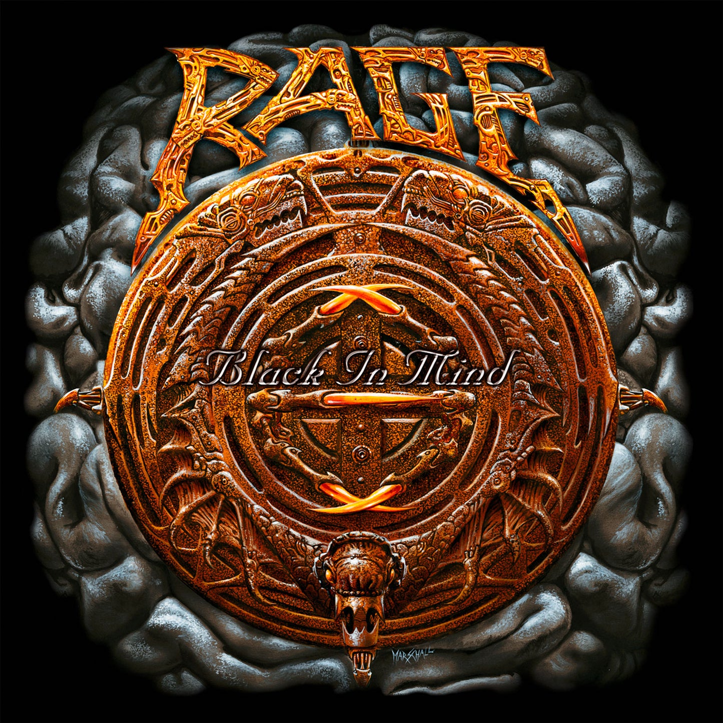 Rage LP "Black In Mind" Gatefold Double Vinyl