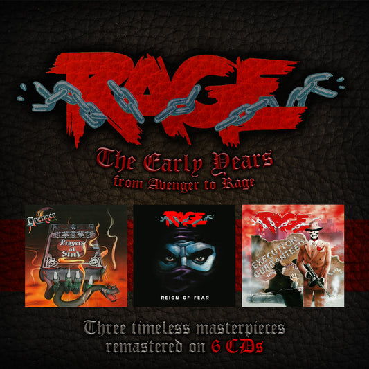 Rage CD "The Early Years" 6 CD Box