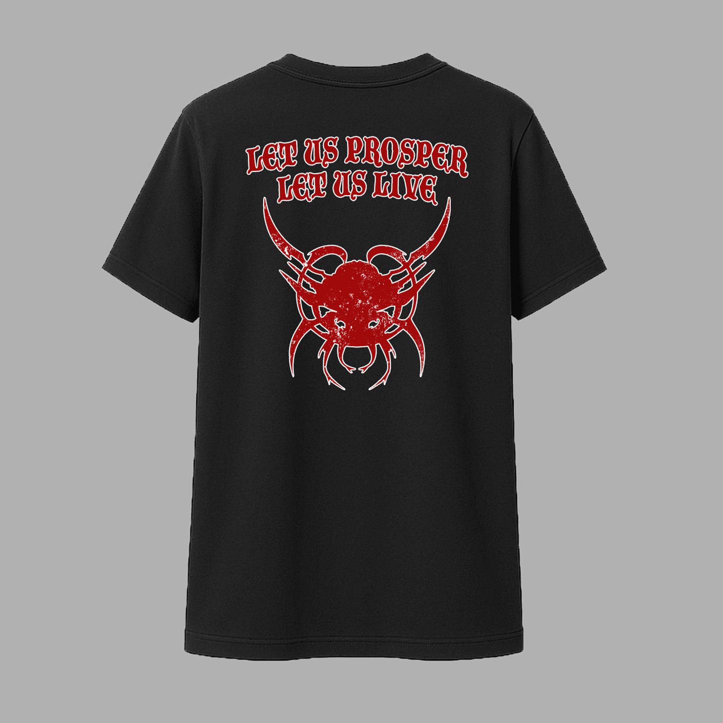 Rage T-Shirt "Let Us Live" Back