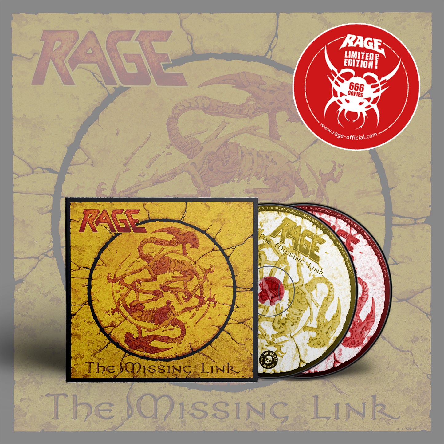 2CD "The Missing Link" Digipack
