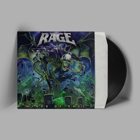 Rage LP "Wings Of Rage" Gatefold Double Vinyl