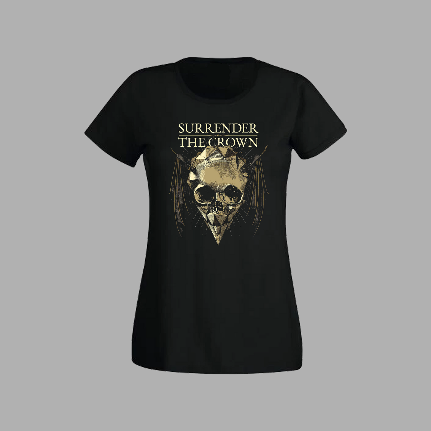 T-Shirt "Diamond Skull" Girlie