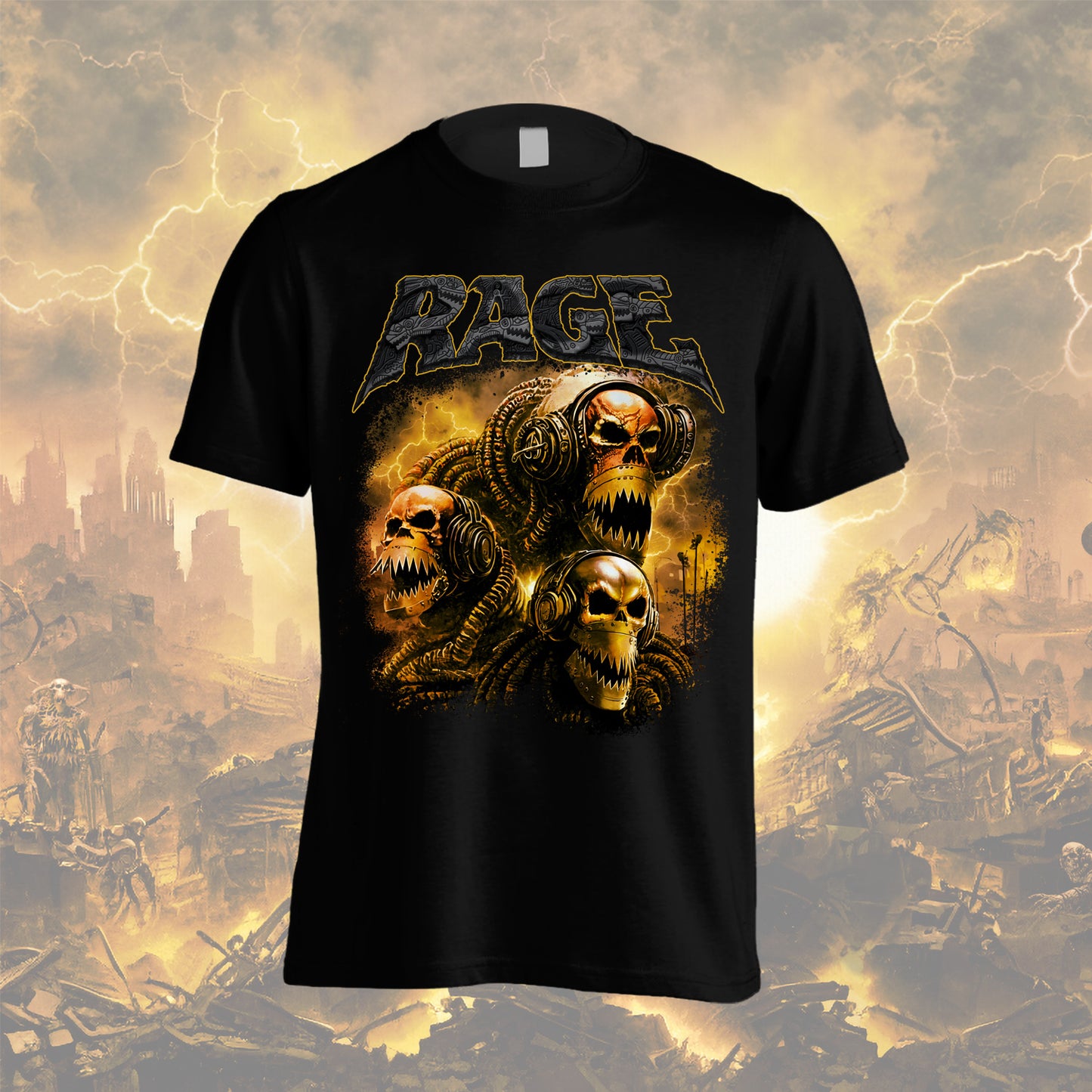 Rage T-Shirt "40 Years In Rage World Tour"
