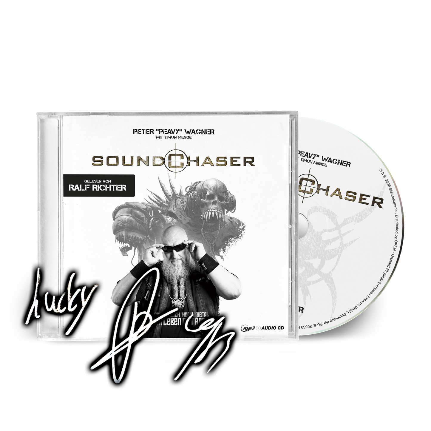 SIGNED Rage Hörbuch "Soundchaser" - Lebenslänglich Heavy Metal: mein Leben mit Rage