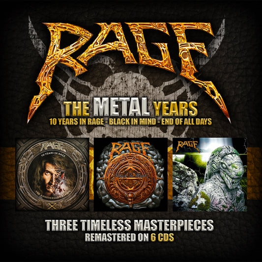 Rage CD "The Metal Years" 6 CD Box